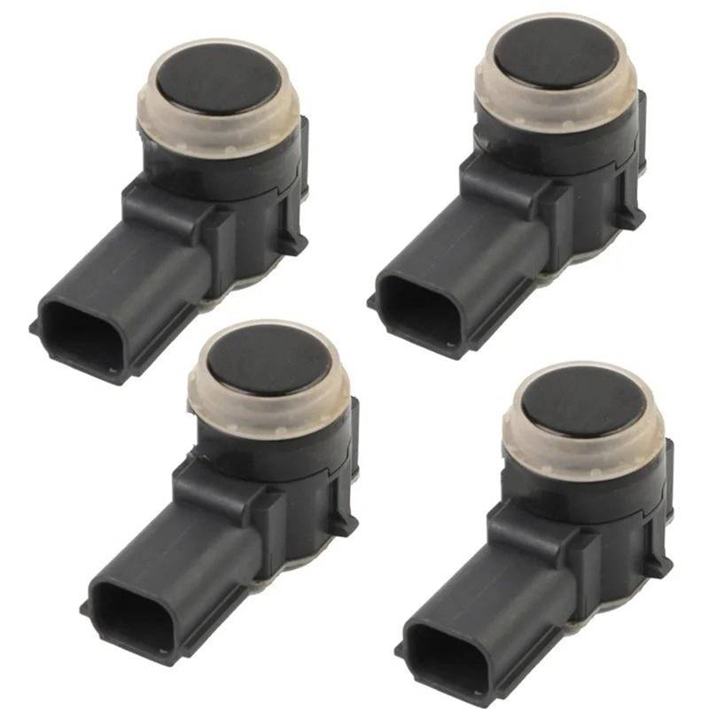 Parksensor Für Ford 2013-2017 CV1T-15K859-ABW Auto PDC Parksensor Abstandskontrollsensor Auto Parken Sensor System(4pcs Black) von PUQWRIM