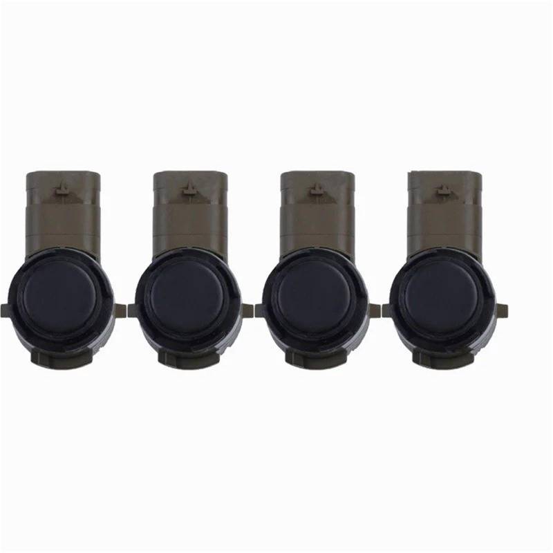 Parksensor Für Ford LU5T-15K859-AAW LU5T15K859AAW PDC Parksensor Einparkhilfe Sensor Auto Parken Sensor System(4PCS Black) von PUQWRIM