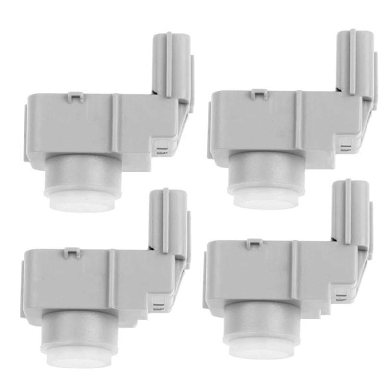 Parksensor Für Hyundai 95720-A7000 Ultraschall PDC Parkplatz Sensor Auto Auto Zubehör 95720A7000 Auto Parken Sensor System(4 pcs-White) von PUQWRIM