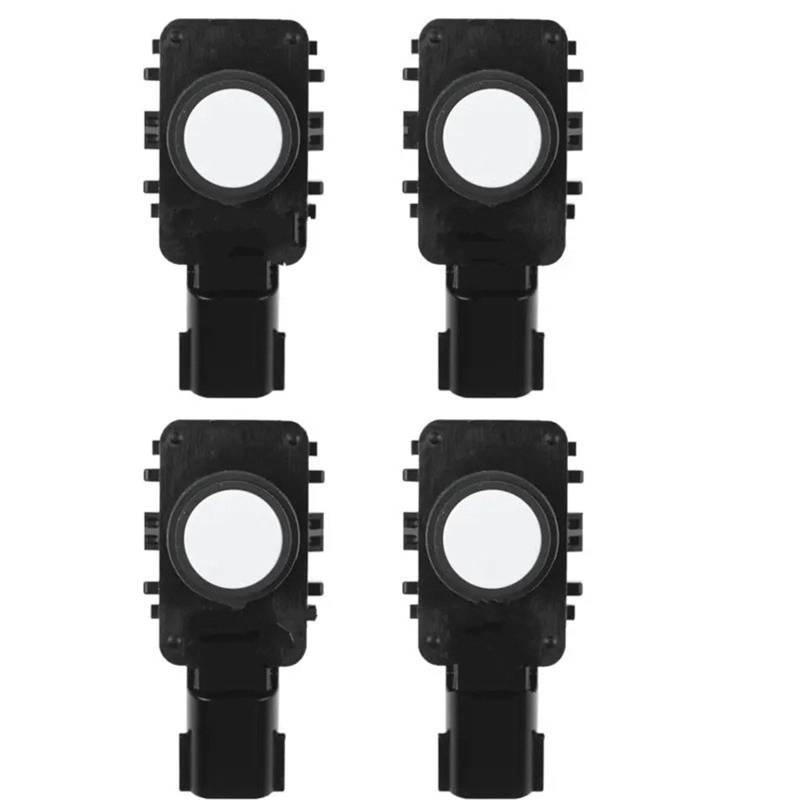 Parksensor Für Lexus RX450 RX350 89341-48040 8934148040 4PCS Auto PDC Parkplatz Sensor Auto Parken Sensor System(Weiß) von PUQWRIM