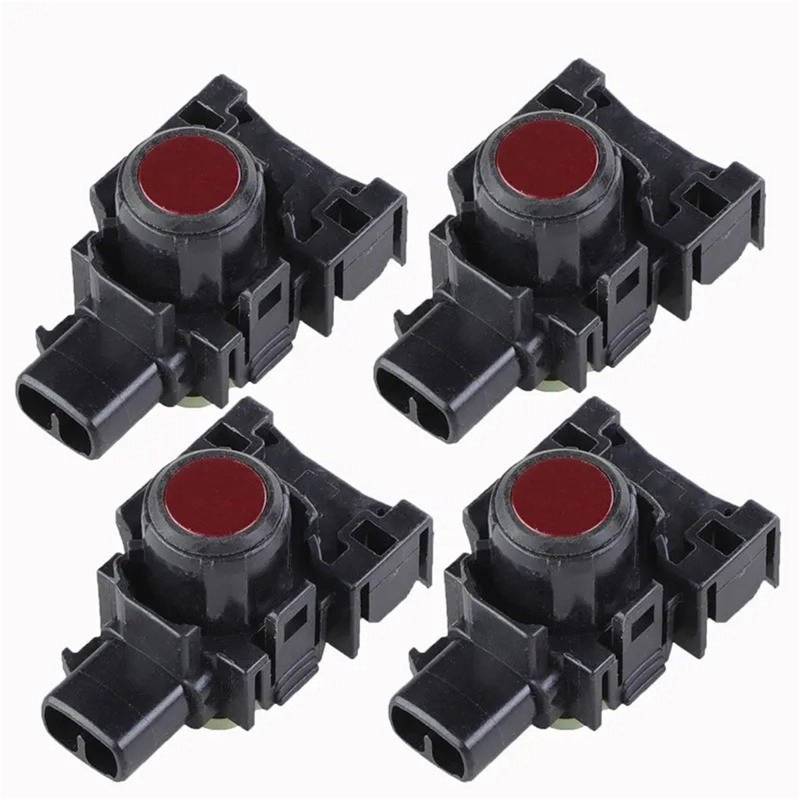 Parksensor Für Subaru Für Impreza 87621-FL000-W6 87621FL000W6 PDC Parkplatz Sensor Auto Reverse Assist Auto Parken Sensor System(4PCS Red) von PUQWRIM