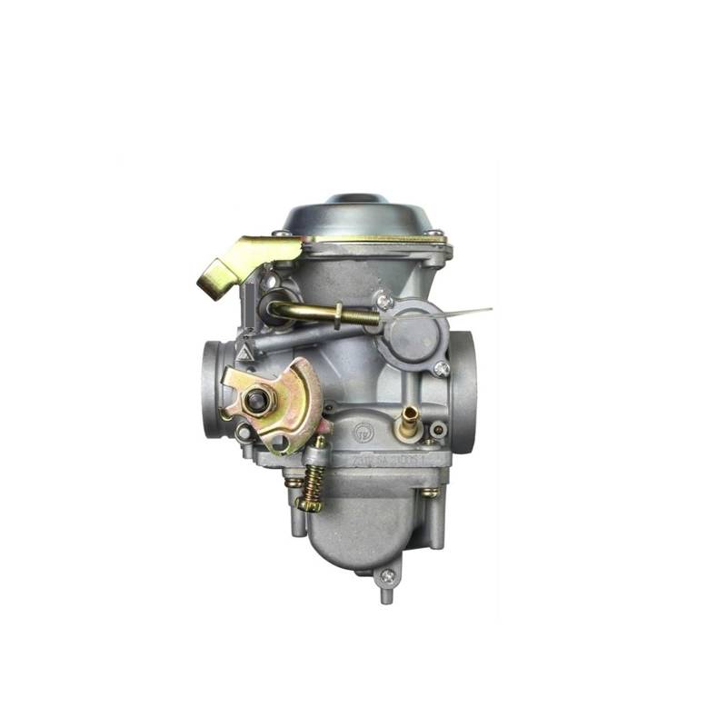 Vergaseranlagen Motorrad Vergaser Carb Für Sr250 Roketa Jianshe JS400-7 Hensim HS400 Scout 300CC-400CC Carburador Motorrad Carb Motorvergaser(Cable) von PUQWRIM