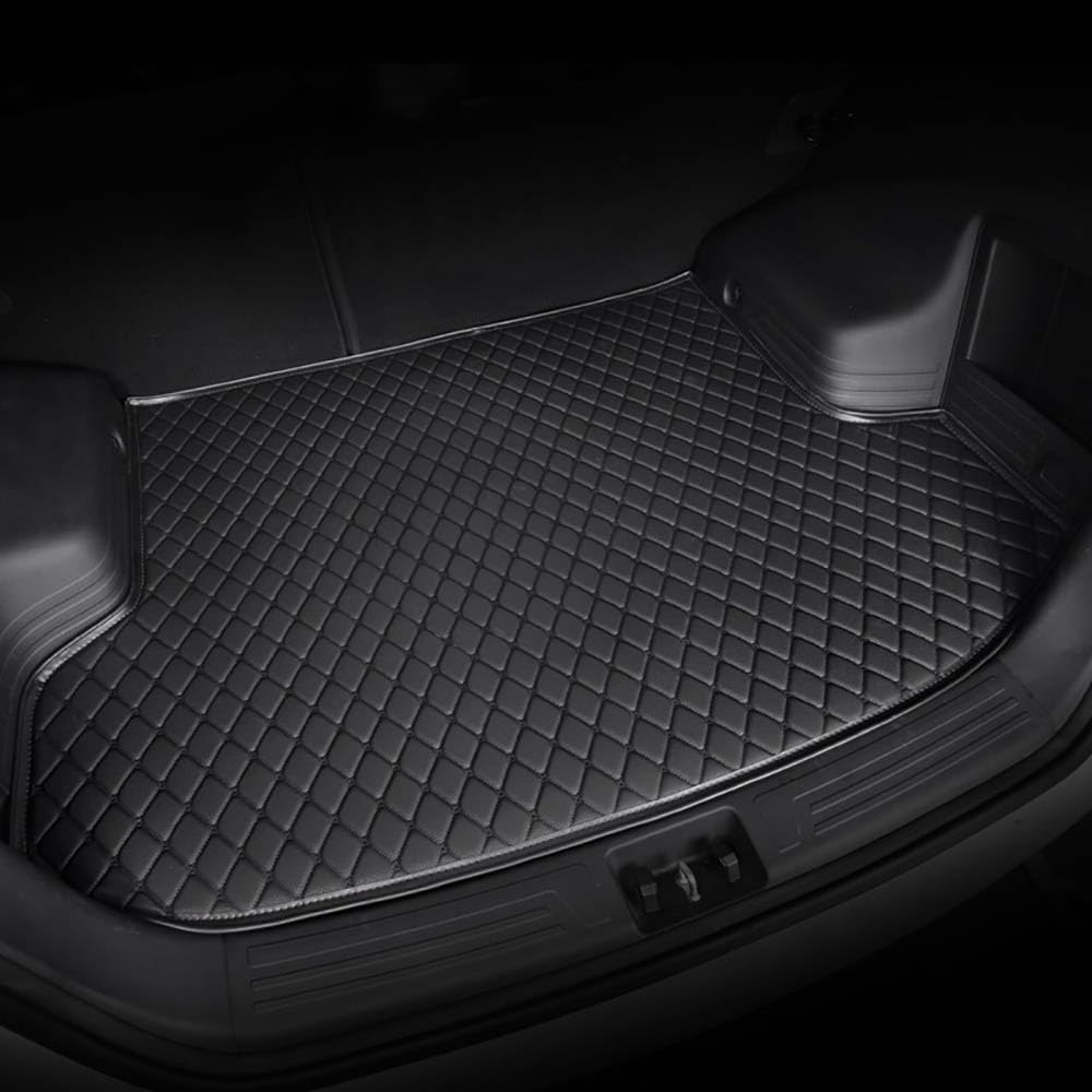Auto Leder Kofferraumwanne,für Mercedes-Benz CLS 2018-2023 Kofferraummatten Rutschfester Kratzfest Teppich schutzinnenraum Autozubehö, C/Black von PURDU