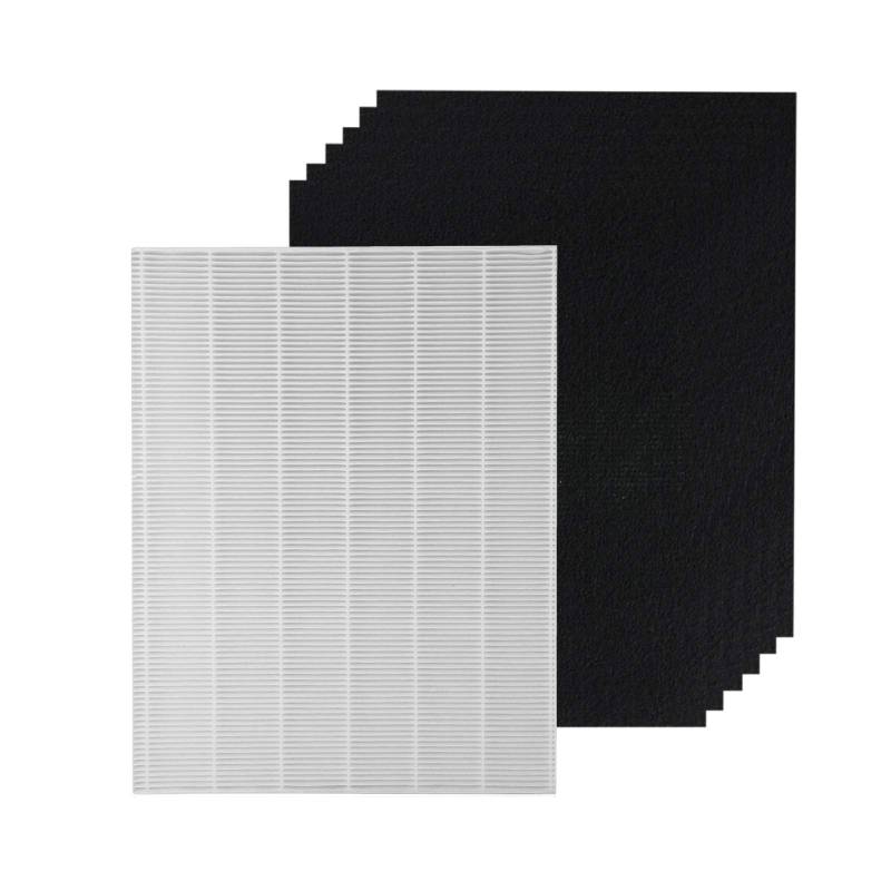 PUREBURG Ersatz HEPA Filter Set 1+6 Kompatibel mit Winix Zero 115115, Filter A,9800 5300 6300 5300-2 6300-2 P300 C535 5000b 500 Plasma Wave WAC5300 WAC55 00 WAC6300… von PUREBURG