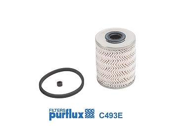 Purflux Kraftstofffilter [Hersteller-Nr. C493E] für Citroën, Nissan, Opel, Peugeot, Renault, Suzuki von PURFLUX