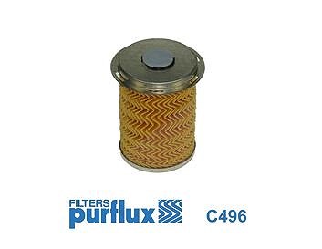 Purflux Kraftstofffilter [Hersteller-Nr. C496] für Nissan, Opel, Renault, Vauxhall von PURFLUX