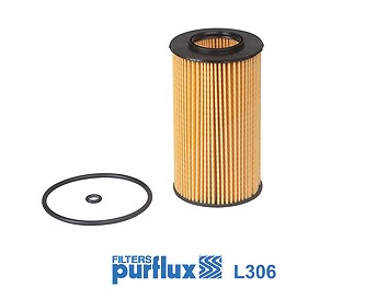 Purflux Ölfilter [Hersteller-Nr. L306] für Chevrolet, Opel, Saab, Vauxhall von PURFLUX