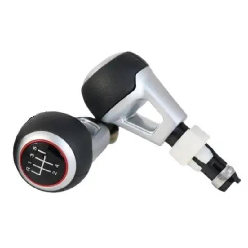 PUXJQ Für TT TTS A3 S3 A4 A6 Für Golf Für Passat 5/6 Geschwindigkeit Manuelle Schaltknauf Hebel Shifter Stick Handball(5 Speed no Hole) von PUXJQ