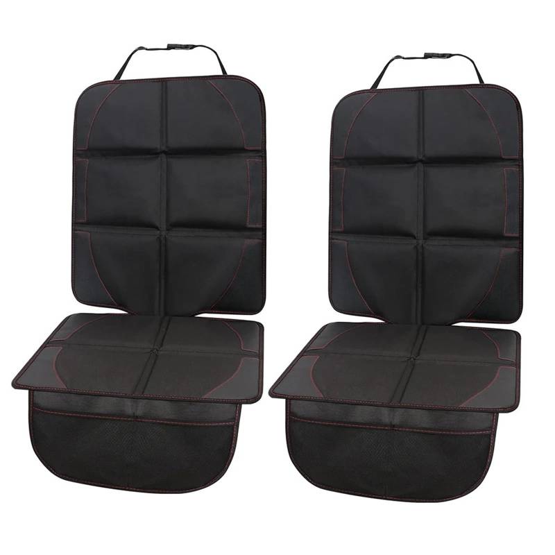 PUYEN Universal Autositzabdeckungsschutz for Anti-Kratzer-Mattenpolster wasserdichtes Auto Oxford Kissen Auto Rücksitzschutz(2 pc Seat) von PUYEN