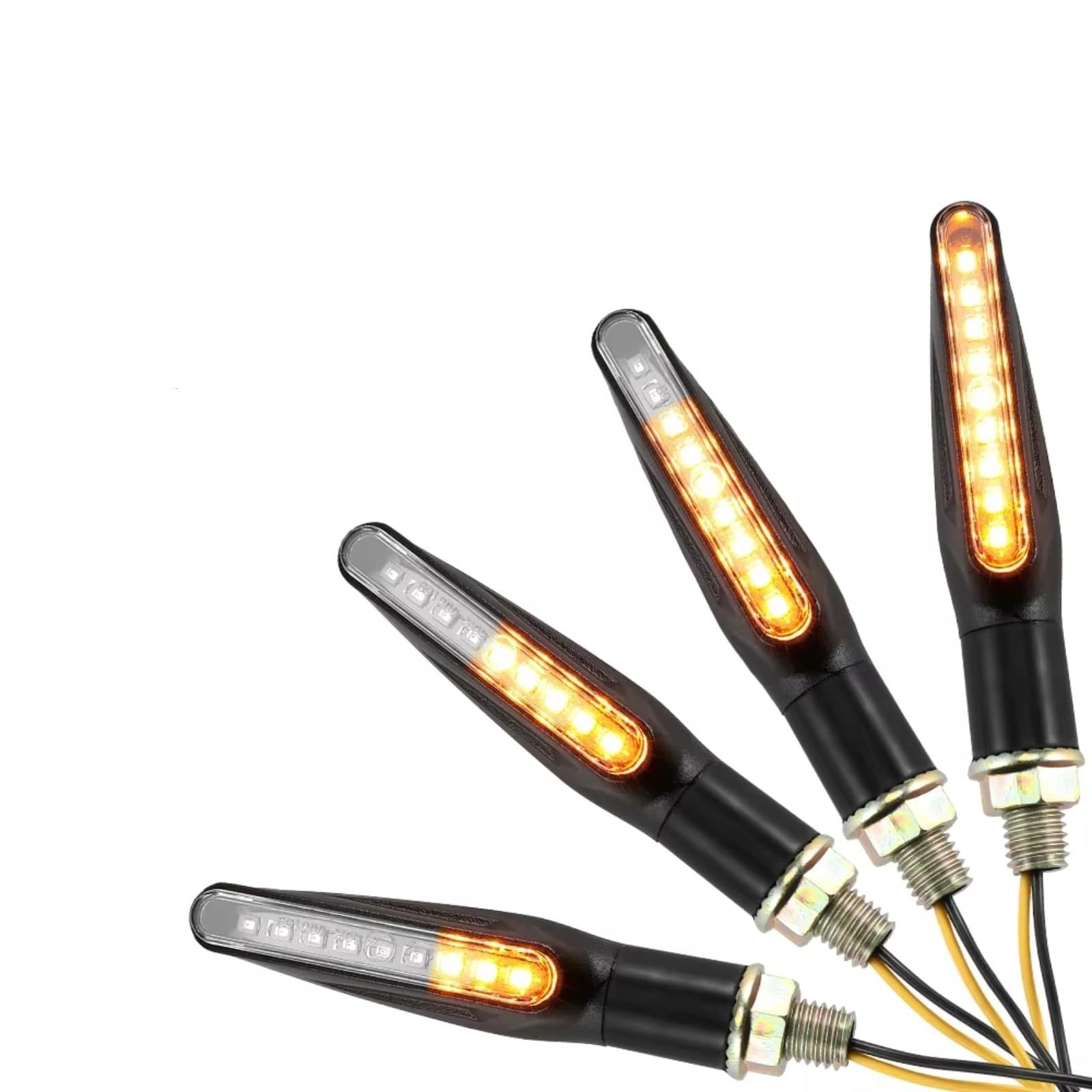 PVCUHWF Motorrad Blinker Licht Für CBR600RR Für CB1000R 12V IP67 Blinker Licht Motorrad Bernstein Blinker Fließendes Licht Universal Motorrad Blinker Licht PVCUHWF Motorrad Blinker Licht Für CBR600RR Für CB1000R 12V IP67 Blinker Licht Motorrad Bernstein Blinker Fließendes Licht Universal Motorrad Blinker Licht von PVCUHWF