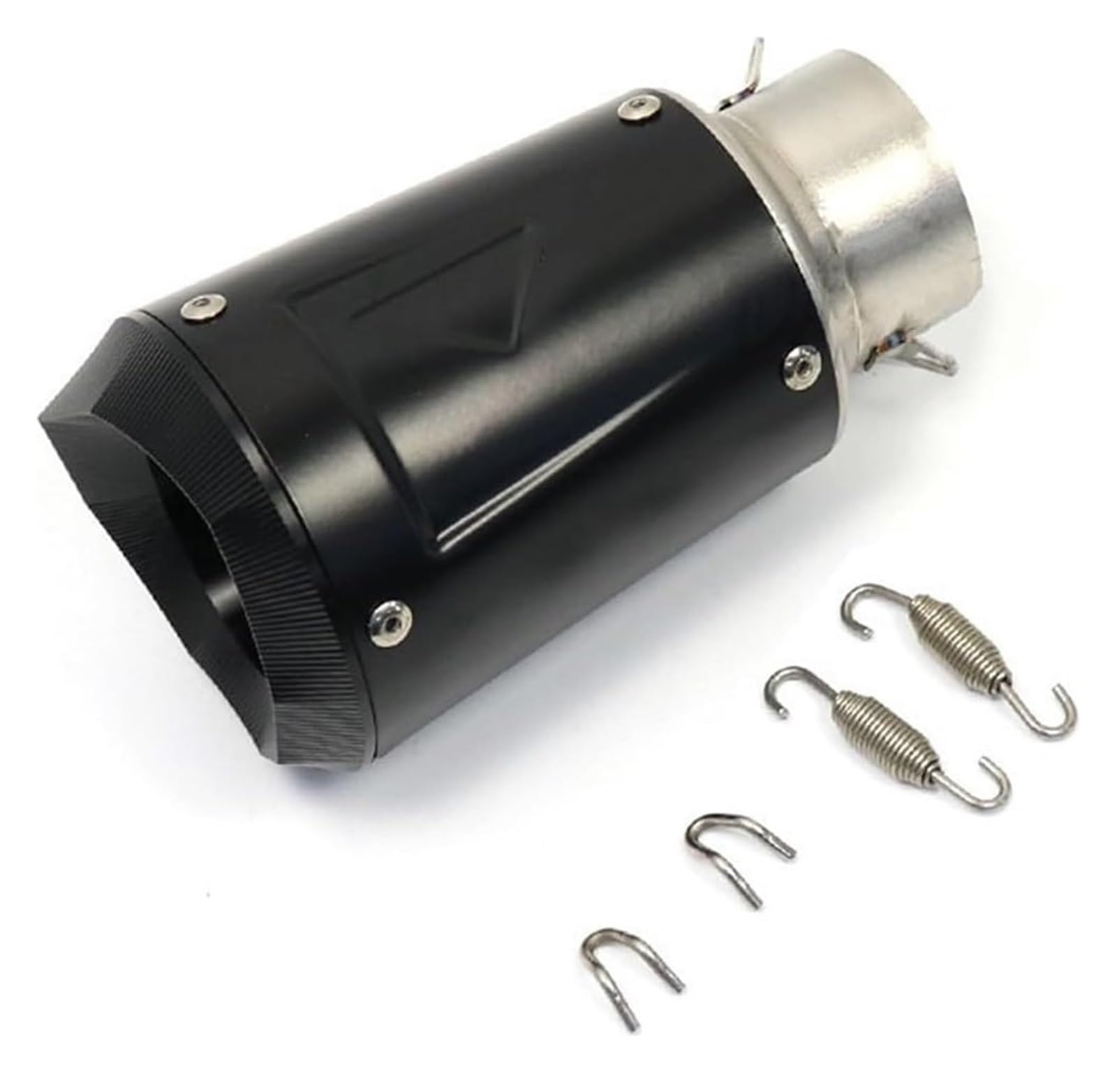 Auspuffrohr Für Y&amaha R1 R6 Für MT03 51mm 60mm Universal Motorrad Auspuff DB Killer Motorrad Auspuffrohr Fluchtrohr Auspuffanlage Auspuff(1 60mm) von PVPTNTUVLD