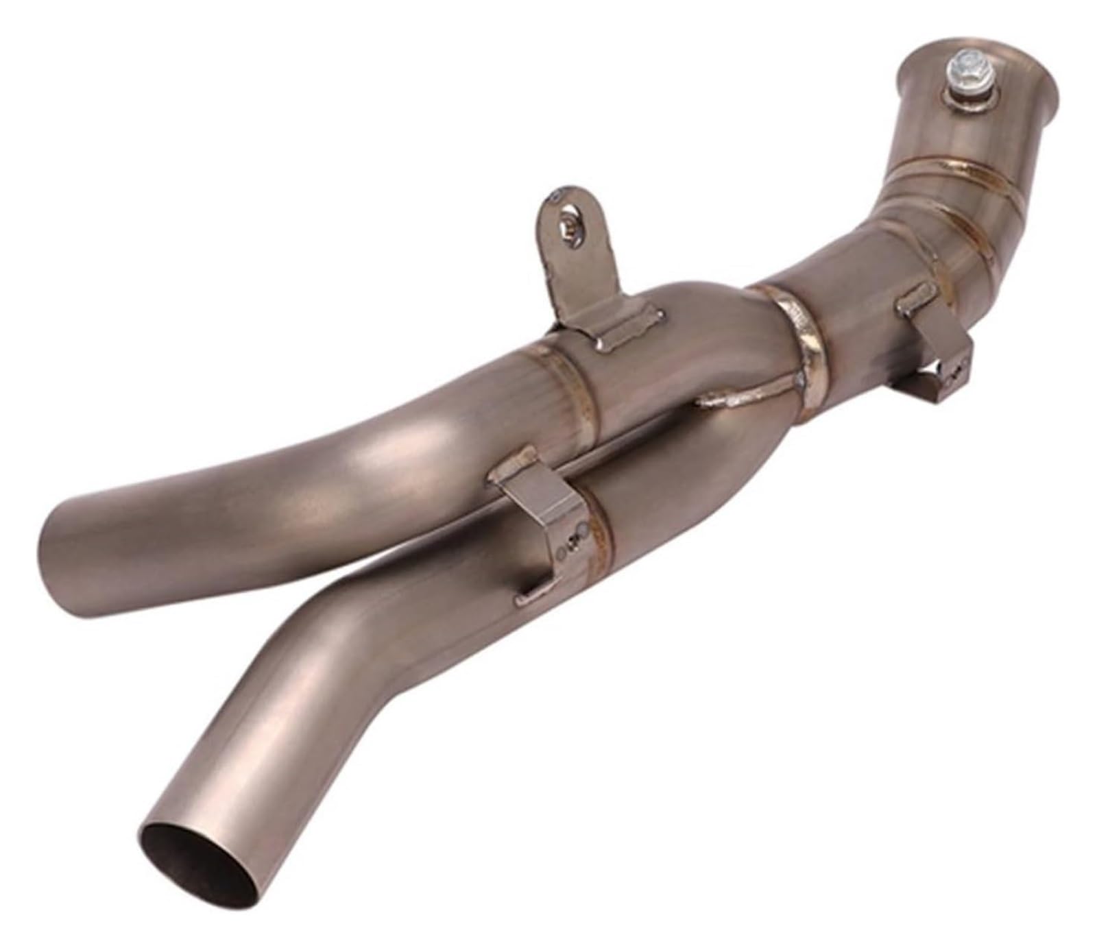 Auspuffrohr Für Y&amaha YZF R1 2009-2014 Motorradauspuff Escape Modified Catalyst Mid Link Pipe Eliminator Enhanced Muffler Auspuffanlage Auspuff(Titanium Alloy) von PVPTNTUVLD