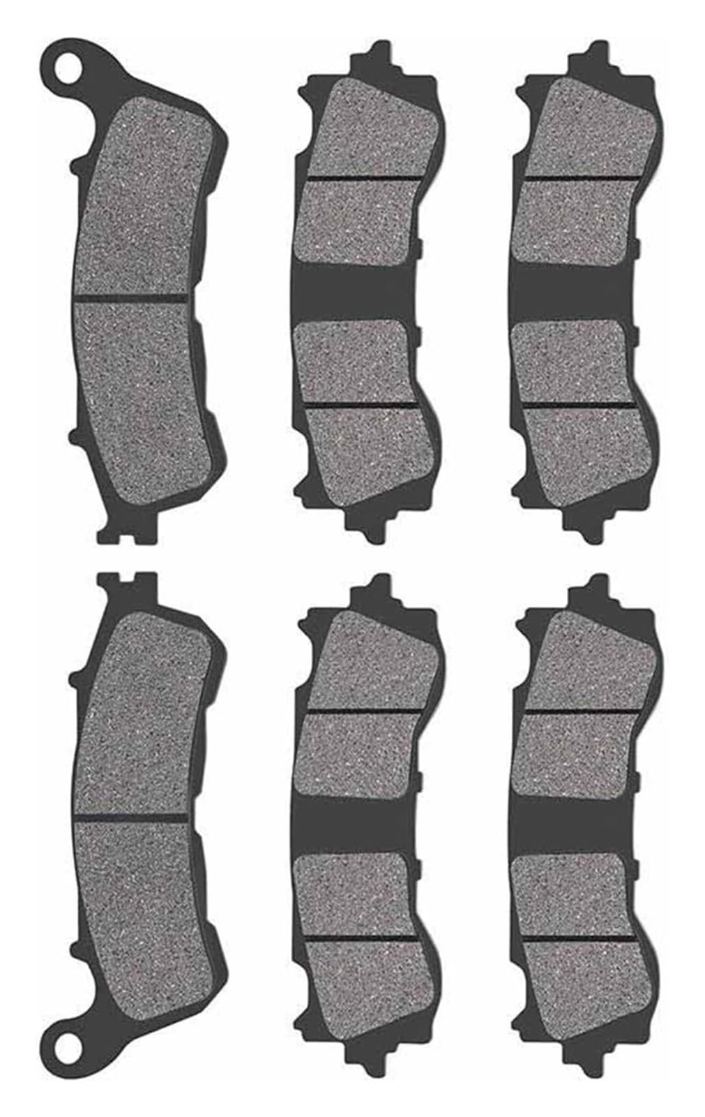 Bremsbeläge Elektrofahrräder Für GL1800 GL1800B Goldwing J Manuelle GL1800BD GL1800D GL1800DA Tour Airbag J DCT Motorrad Vorne Und Hinten Bremsbeläge von PVPTNTUVLD