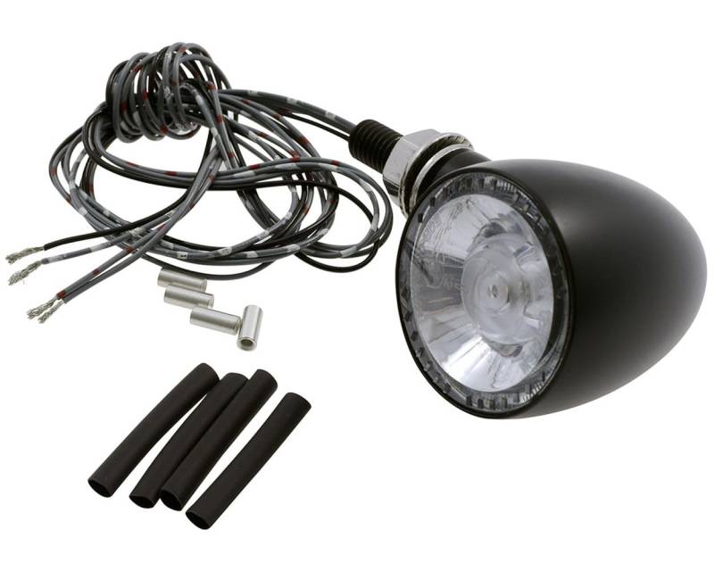 Blinker LED/Rücklicht Kellermann Bullet 1000 DF, schwarz, klar, Motorrad von PW