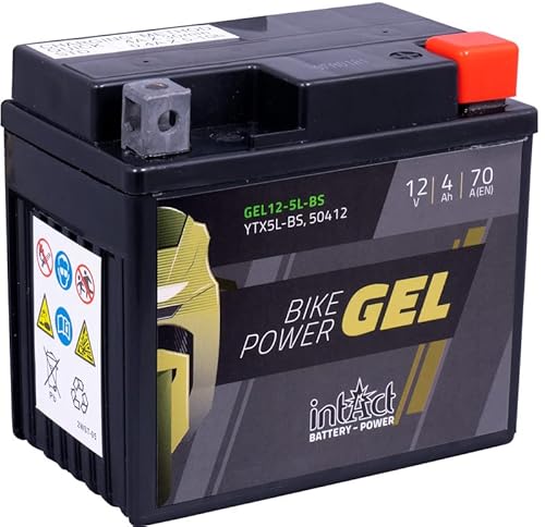 Intact Bike Power Batterie GEL YTX5L-BS von PW