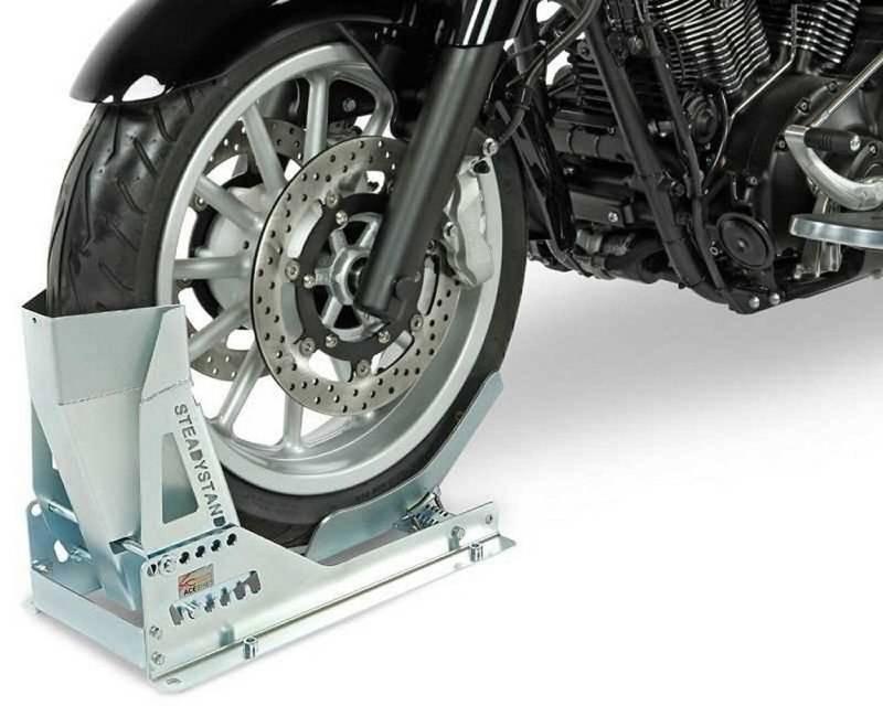 PW Motorradständer STEADYSTAND Multi FIX AC181, verzinkt, nur zum festen Einbau. von PW