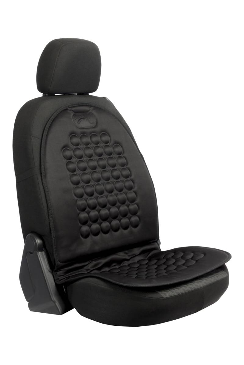 +PWR Car Parts Universal Black Ergonomic Seat Backrest Cover. Einfach und bequem. Für Vielfahrer.G18:G19 von +PWR Car Parts