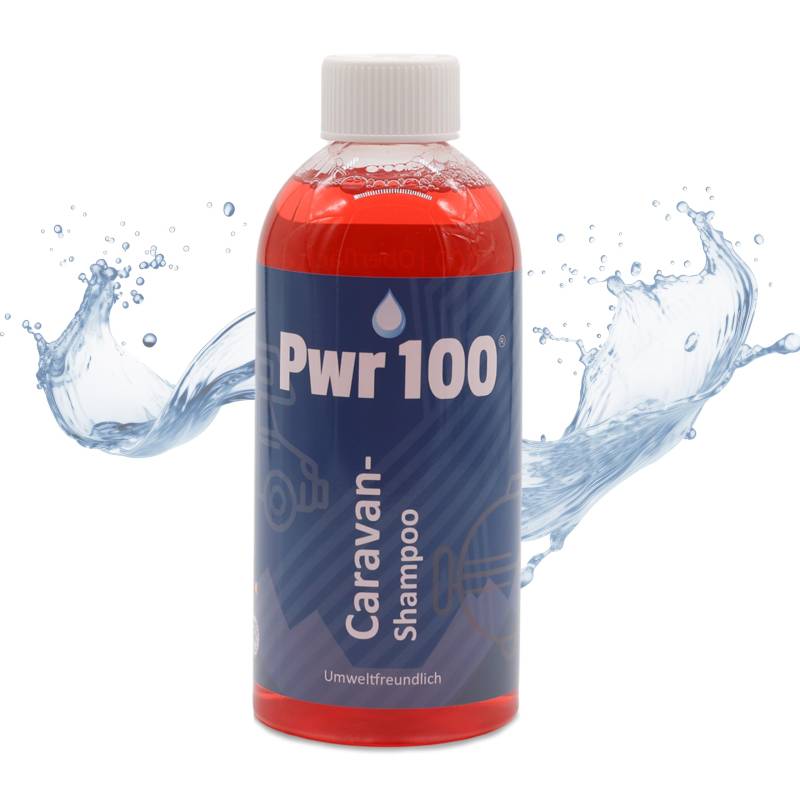 PWR100 Caravan-Shampoo | Hochwertige Kraftformel für glänzende und saubere Wohnwagen/Wohnmobile. Umweltfreundlicher & materialschonender Reiniger. von PWR100