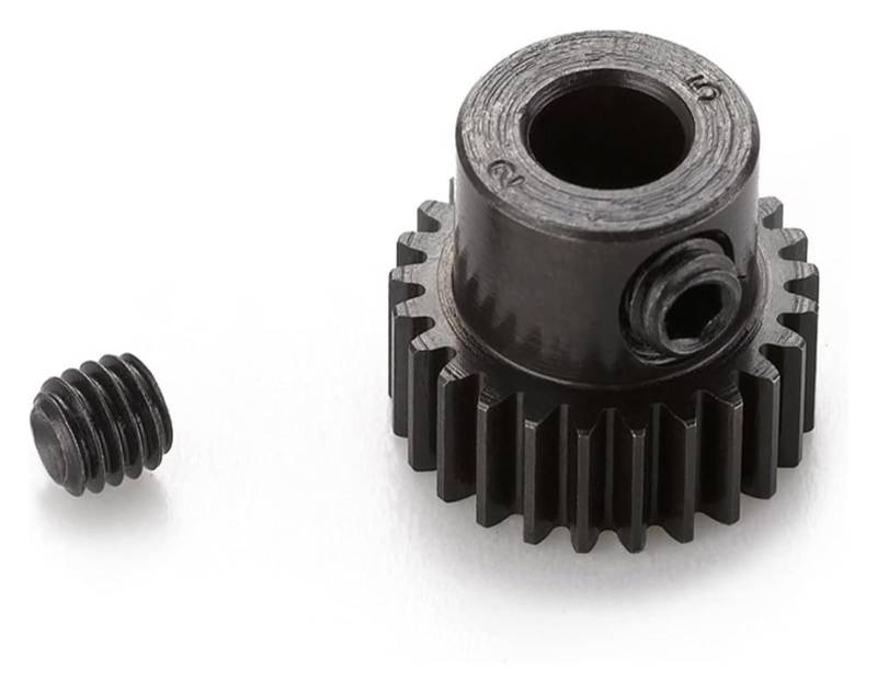 Ritzel Motor Getriebe 1 stücke 48P Spur Gear 23T 21T 25 Zähne Metall Ritzel 5mm Welle Stahl Ritzel for Elektrische Auto Motor Hobby Motor Getriebe gehrung schnecke(25t) von PXAMORTEL