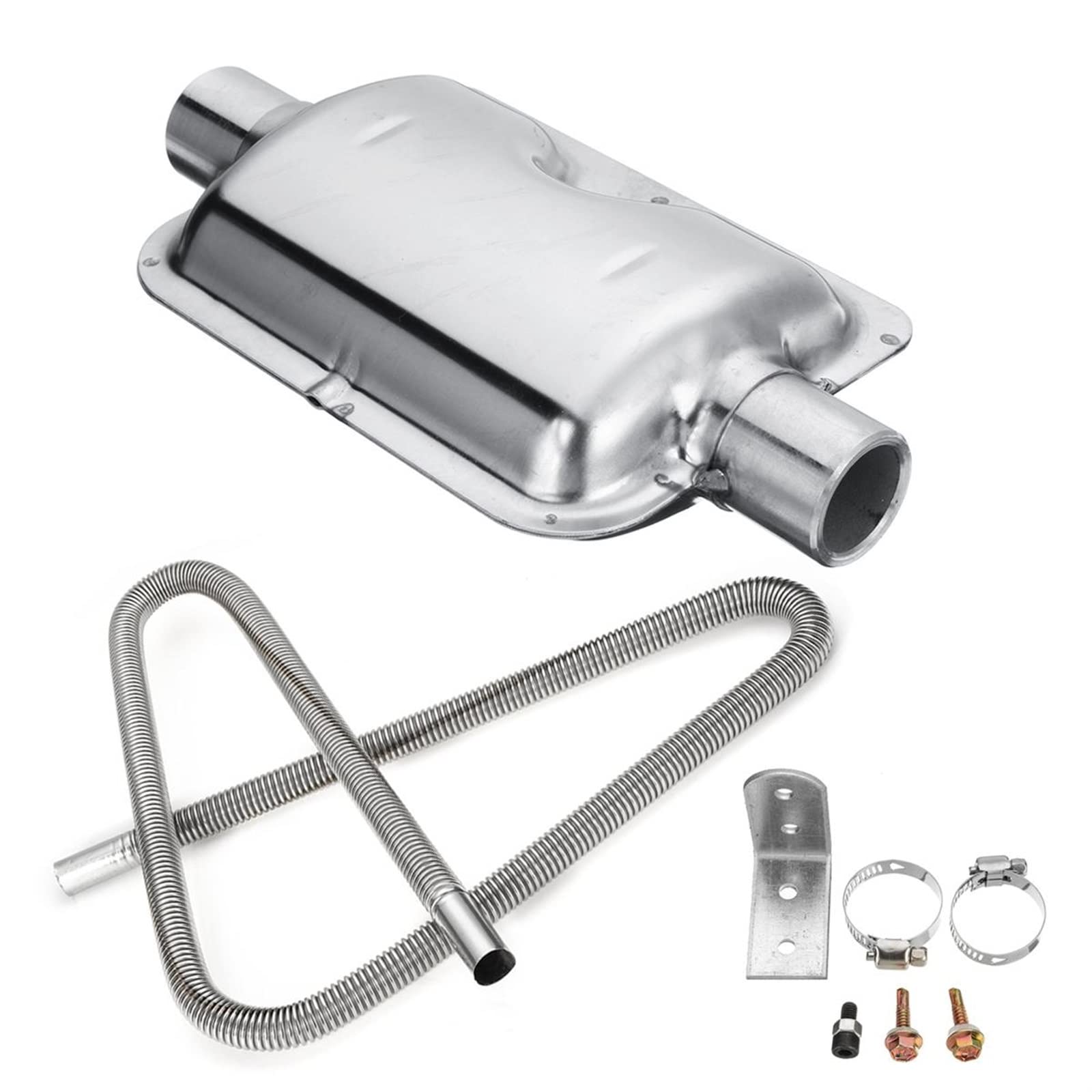 PXQPYMATX 60-300 cm Air Diesel Standheizung Edelstahl Auspuff Rohr Gasentlüftung for Auto LKW Van Boot Air Diesel Heizungen Heizungsteile und Zubehör(200cm) von PXQPYMATX