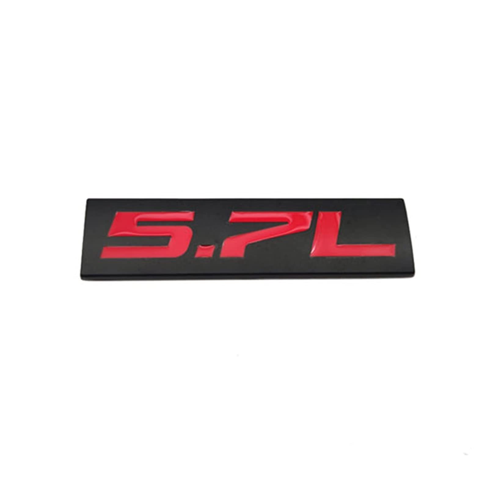 PXQPYMATX Auto Styling Metall 5.7L Logo Emblem Seite Abzeichen Aufkleber Aufkleber Autozubehör Abzeichen Aufkleber(B with r) von PXQPYMATX