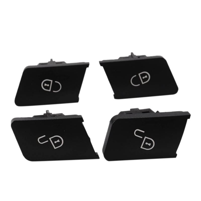 PXQPYMATX Autotür-Verriegelungsschalter-Taste Türschloss-Schalter Right & Left 2pair Fit for Mercedes Benz CCLASS E-Klasse GLK W204 W207 W212 Schalter und Relais von PXQPYMATX