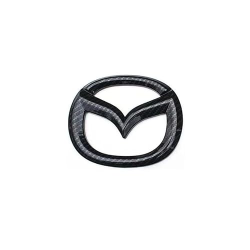 Auto Emblem für Mazda CX-60 2022 2023, Abzeichen Logo Aufkleber 3D Badge Kühlergrill Embleme Kofferraum Heckklappe Buchstaben Logo Abziehbilder Auto Dekoration Zubehör,Front-B von PYANL