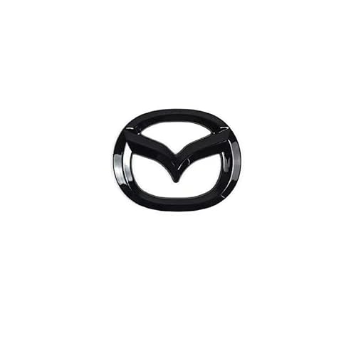 Auto Emblem für Mazda CX-60 2022 2023, Abzeichen Logo Aufkleber 3D Badge Kühlergrill Embleme Kofferraum Heckklappe Buchstaben Logo Abziehbilder Auto Dekoration Zubehör,Steering wheel-A von PYANL