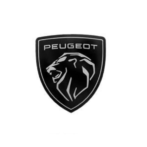 Auto Emblem für Peugeot 207 CC 2009-2015, Abzeichen Logo Aufkleber 3D Badge Kühlergrill Embleme Kofferraum Heckklappe Buchstaben Logo Abziehbilder Auto Dekoration Zubehör,Back von PYANL