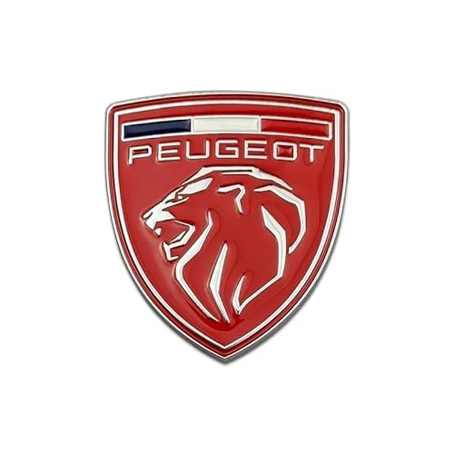 Auto Emblem für Peugeot 3008 2016-2020, Abzeichen Logo Aufkleber 3D Badge Kühlergrill Embleme Kofferraum Heckklappe Buchstaben Logo Abziehbilder Auto Dekoration Zubehör,G von PYANL