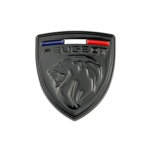 Auto Emblem für Peugeot 5008 2009-2013, Abzeichen Logo Aufkleber 3D Badge Kühlergrill Embleme Kofferraum Heckklappe Buchstaben Logo Abziehbilder Auto Dekoration Zubehör,I von PYANL