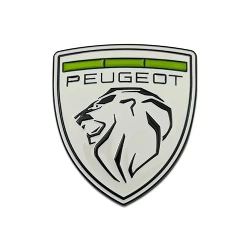 Auto Emblem für Peugeot RCZ 2010-2013, Abzeichen Logo Aufkleber 3D Badge Kühlergrill Embleme Kofferraum Heckklappe Buchstaben Logo Abziehbilder Auto Dekoration Zubehör,D von PYANL