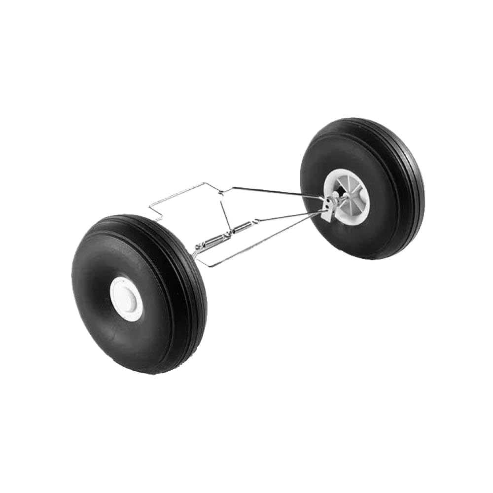 FMS-kompatibles 1300-mm-PA-18-Modellflugzeugzubehör Rumpfmotor Flachheck-Hauptflügel Ersatzteile(Front landing gear) von PYASJRAV