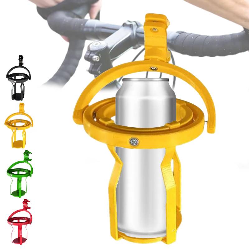 Gyroskopischer Getränkehalter,gyroscopic Cup Holder,gyroskopischer Getränkehalter Mit Klemme,3D-Getränkehalter for Motorräder, Kein Verschütten, Selbstnivellierende Getränkehalterklemme von PYCJNFC