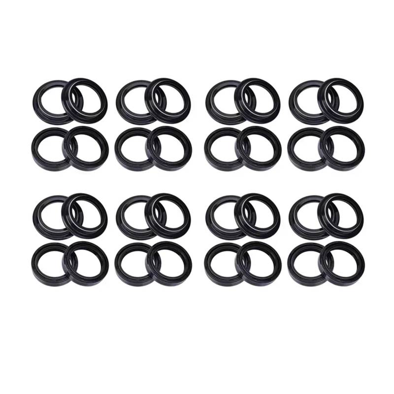 41x53x8 41 * 53 Motorrad Vorne Stoßdämpfer Gabel Dämpfer Öl Dichtung 41 53 Staub Abdeckung for FJS400 400 2006-2009(16pc seal 16pc cover) von PYROSUN