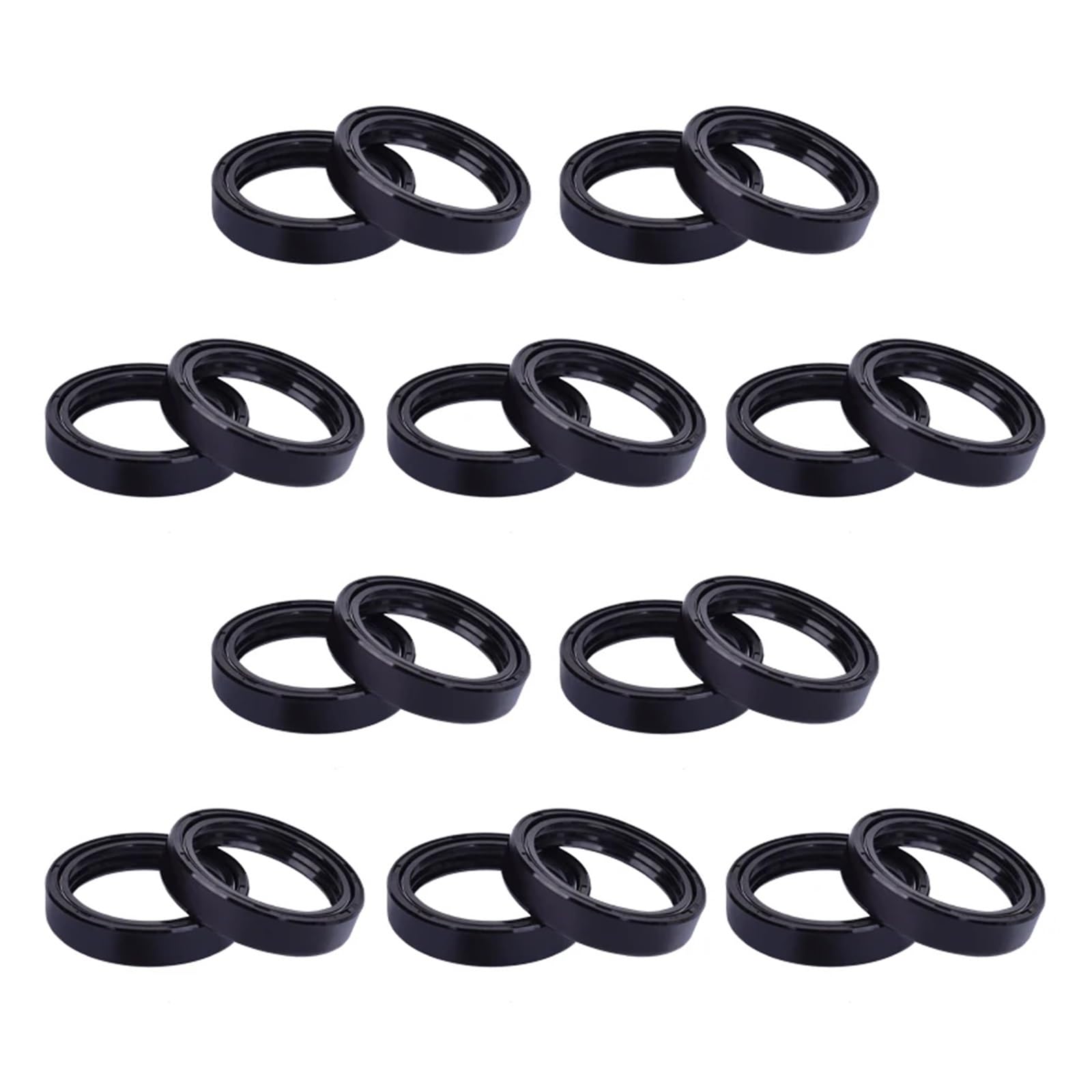 45x57x11 Vorderradgabel Stoßdämpfer Öldichtung Staubdichtung for VN1700 Vulcan 2009-2014(20pcs Oil seal) von PYROSUN