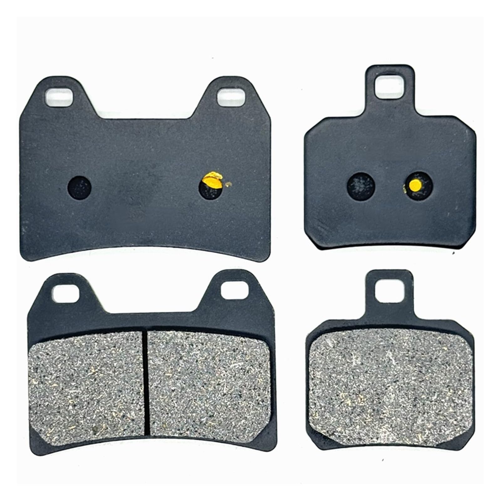 Motorrad Vorne Hinten Bremsbeläge for Breva 750CC 2003-2009 Nevada 750 2003-2016 Nevada Klassische 750ie 2005-2011(Front Rear Pads) von PYROSUN