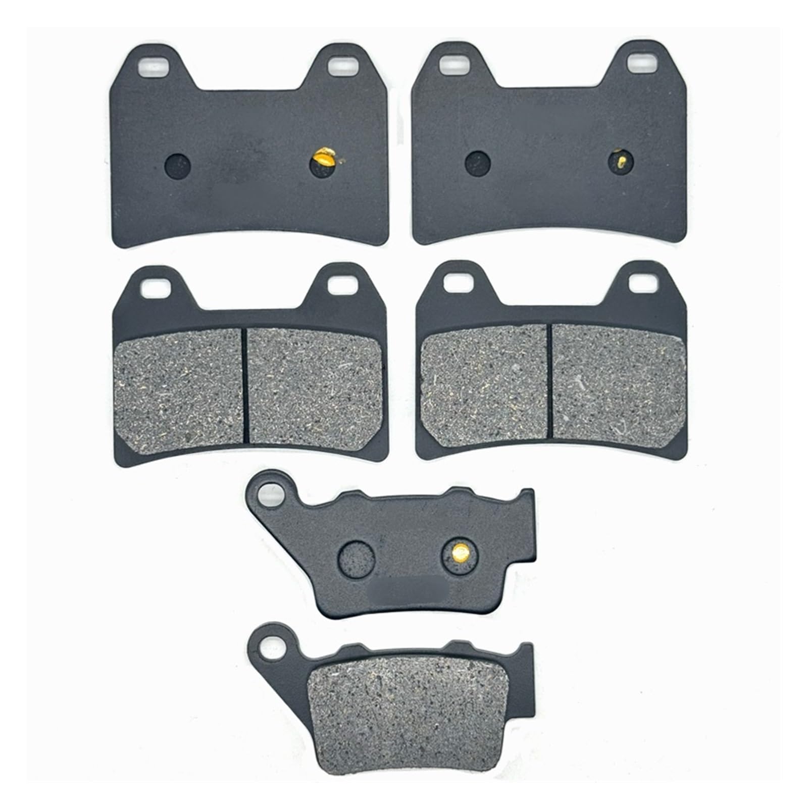 Motorrad Vorne Hinten Bremsbeläge for Nuda 900 / ABS 2012-2015 Nuda 900R 12-15 Nuda900 Nuda900R(Front Rear Pads) von PYROSUN