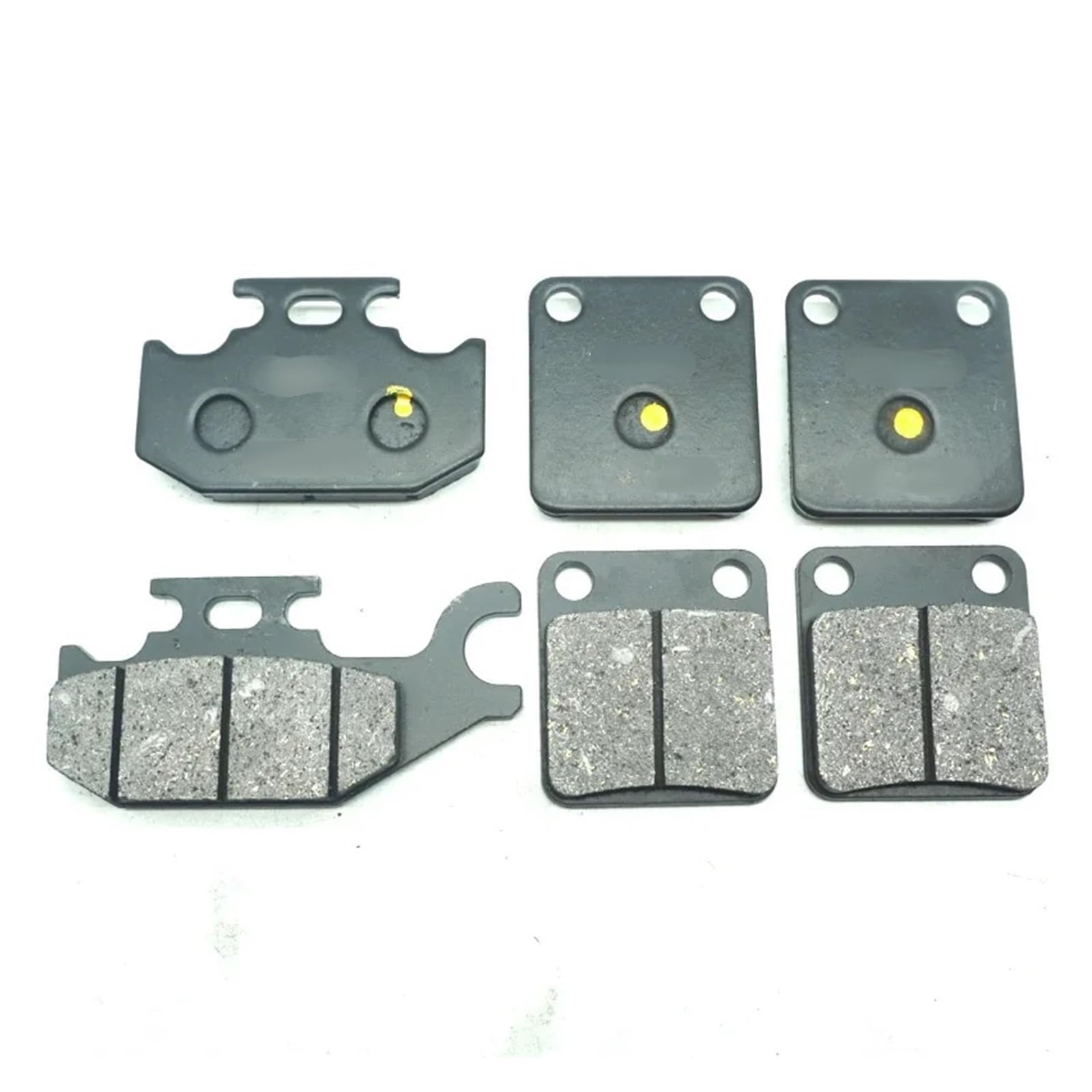 Motorrad Vorne Hinten Bremsbeläge for YFM400FA 2000-2001 2004 YFM400FA Big Bear/Kodiak 400 4x4 2005-2006 YFM 400FA ATV(Front Rear Pads) von PYROSUN