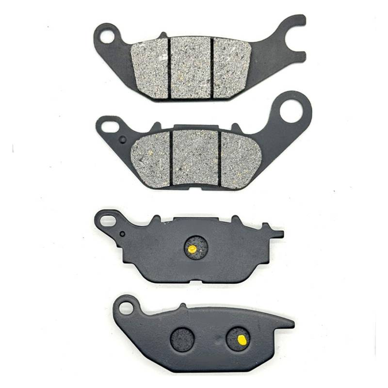 Motorrad Vorne Hinten Bremsbeläge for YZF-R15 YZFR15 ANGOLA (2PB1) 2019 / C SÜD (2PB1) 2019-2020(Front Rear Pads) von PYROSUN