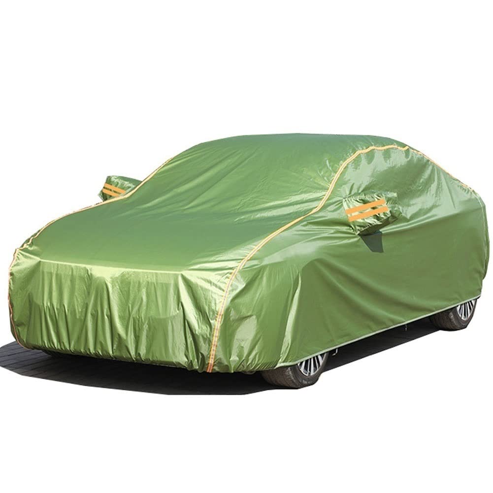 Autoabdeckung Für Renault Megane 3 RS Coupe Grandtour 2008-2016| Winddicht Kratzfest Autoplane Wasserdicht UV-Schutz Volle Garage (Color : Green, Size : Megane R.S Coupe) von PZFC