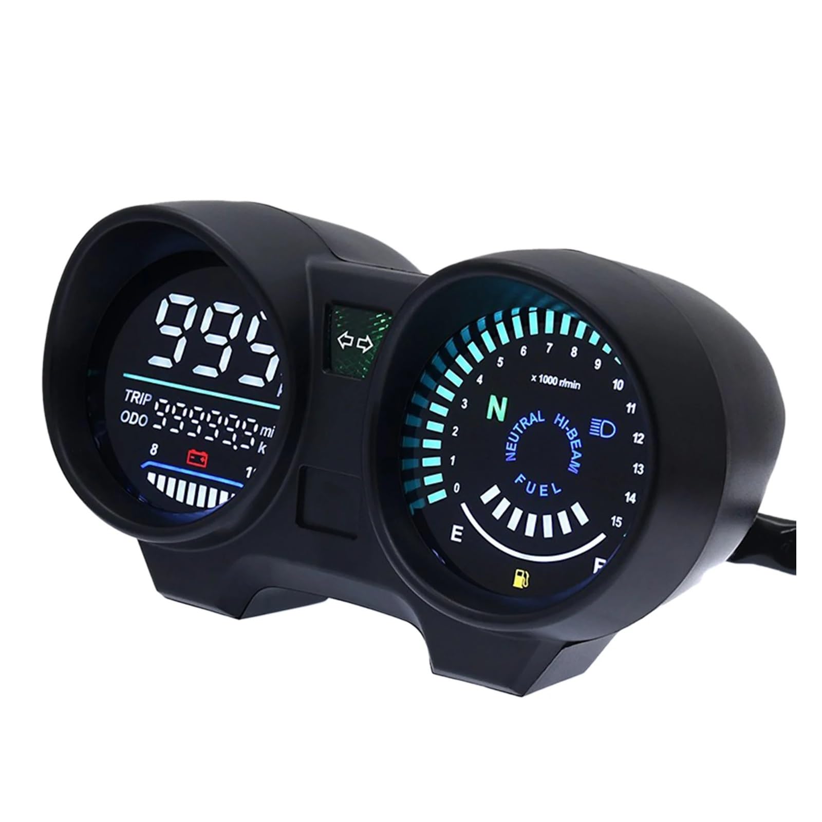 Kilometerzähler Tachometer 1PC Motorrad Tacho Digital Dashboard Für Hon&da CG150 Fan150 2010 2012 Teil von PZUBGUHT