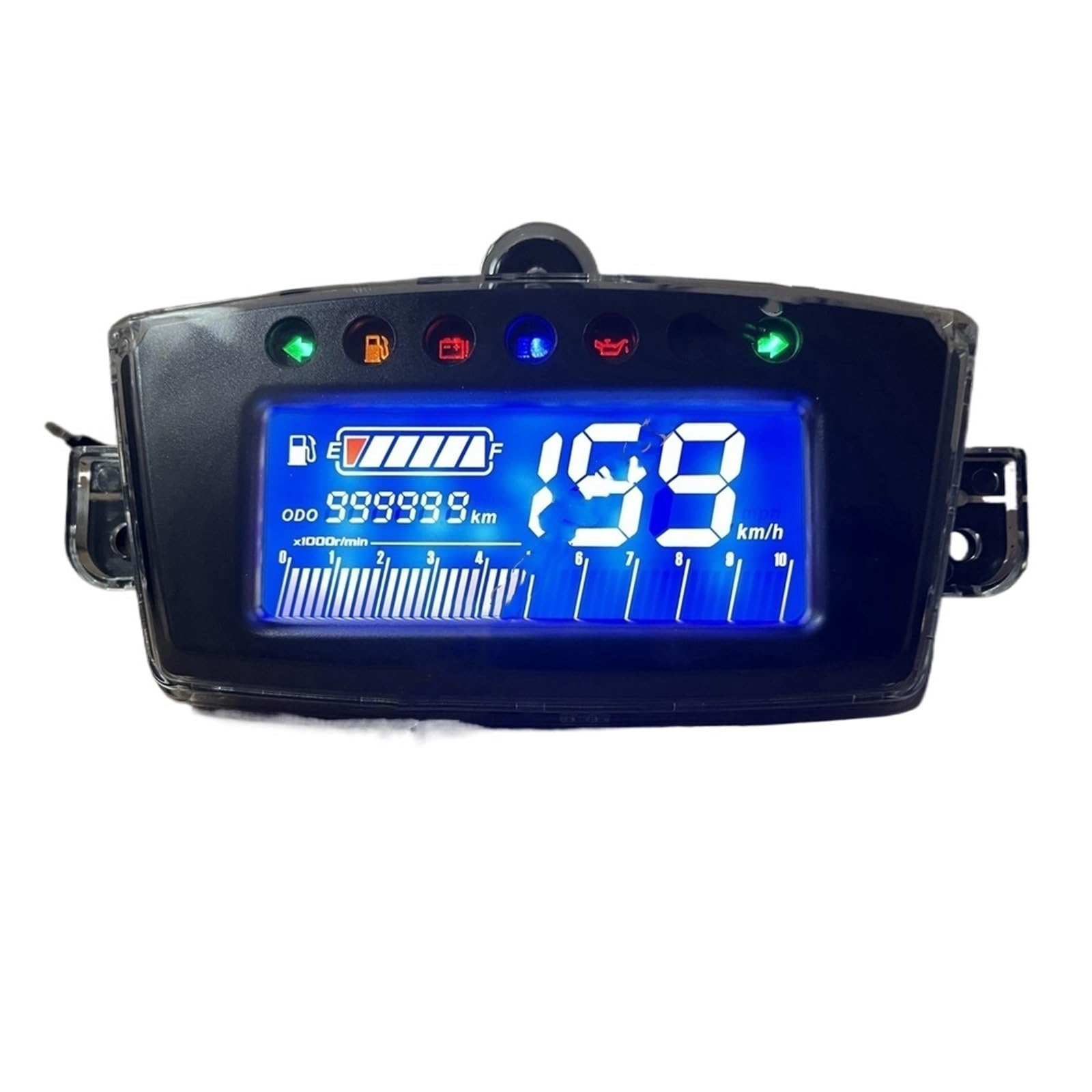 Kilometerzähler Tachometer Digital Meter Für Yam&aha Jog 50 90 ZR 3KJ 3YK JG90 Address50 Motorrad Tachometer RPM Drehzahlmesser von PZUBGUHT