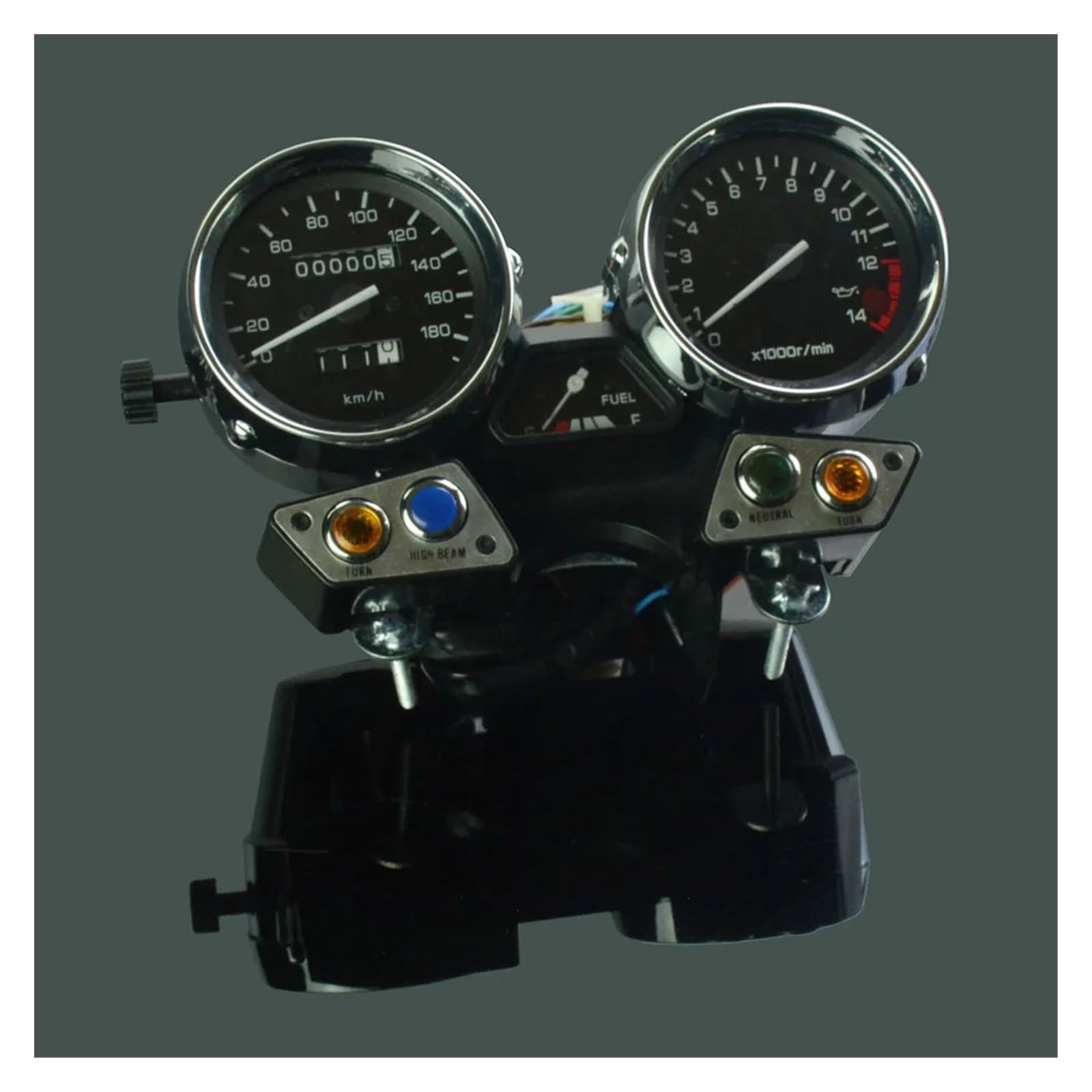 Kilometerzähler Tachometer Drehzahlmesser Kilometerzähler Instrument Tacho Gauge Cluster Meter Für Yam&aha XJR400 XJR 400 1995 1996 1997 Motorrad von PZUBGUHT