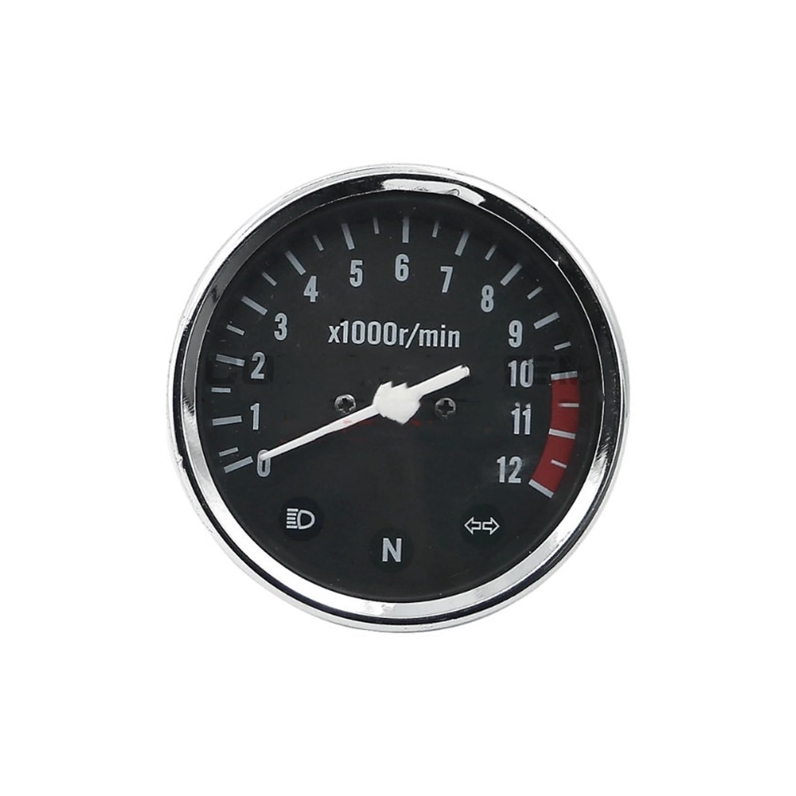 Kilometerzähler Tachometer Drehzahlmesser Und Kilometerzähler Für Suzuki GN125 Universal Motorrad Motor Gauge von PZUBGUHT