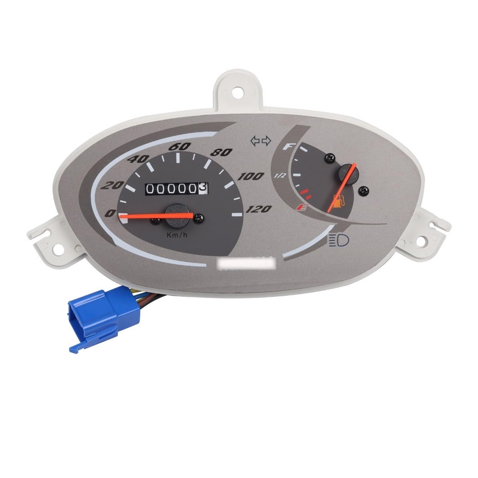 Kilometerzähler Tachometer Drehzahlmesser für Motorrad Tacho Meter Dashboard für Yam&aha Jog XC FC Kraft 100 Jog 100 XC 100 FC 100 FORCEX 100 5WY-H3510-00 von PZUBGUHT