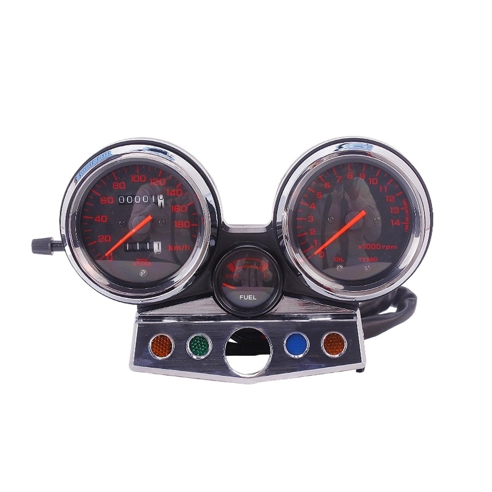 Kilometerzähler Tachometer Instrument Montage Messgeräte Meter Cluster LCD Computer-geschwindigkeitsmesser-grüne Tachometer Für Hon&da CB400 CB400SF MC31 1995 1996 1997 1998 CB von PZUBGUHT