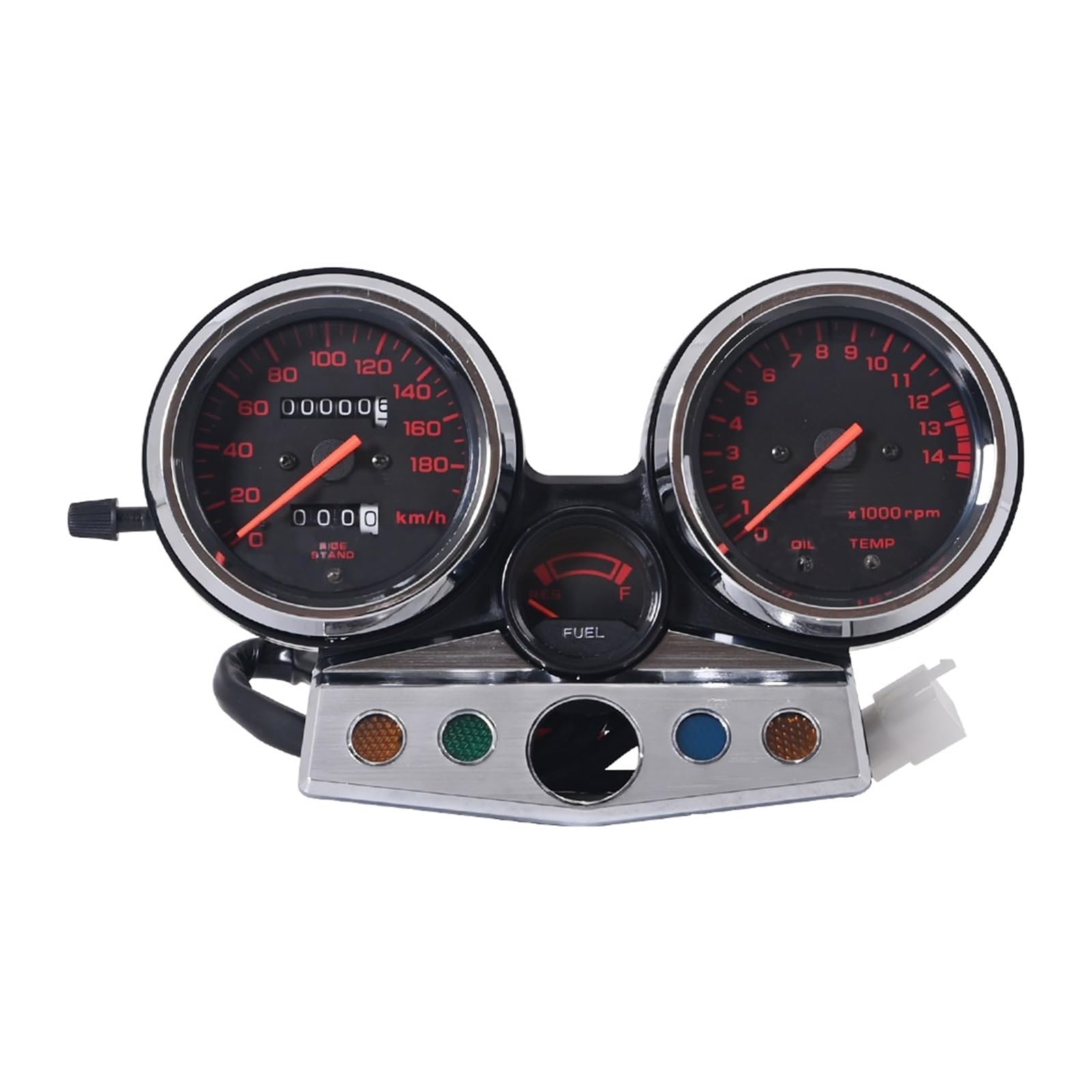 Kilometerzähler Tachometer Instrument Montage Messgeräte Meter Cluster LCD-Computer-geschwindigkeitsmesser-grüne Tachometer Für Hon&da CB400 CB400SF MC31 1995 1996 1997 1998 CB von PZUBGUHT