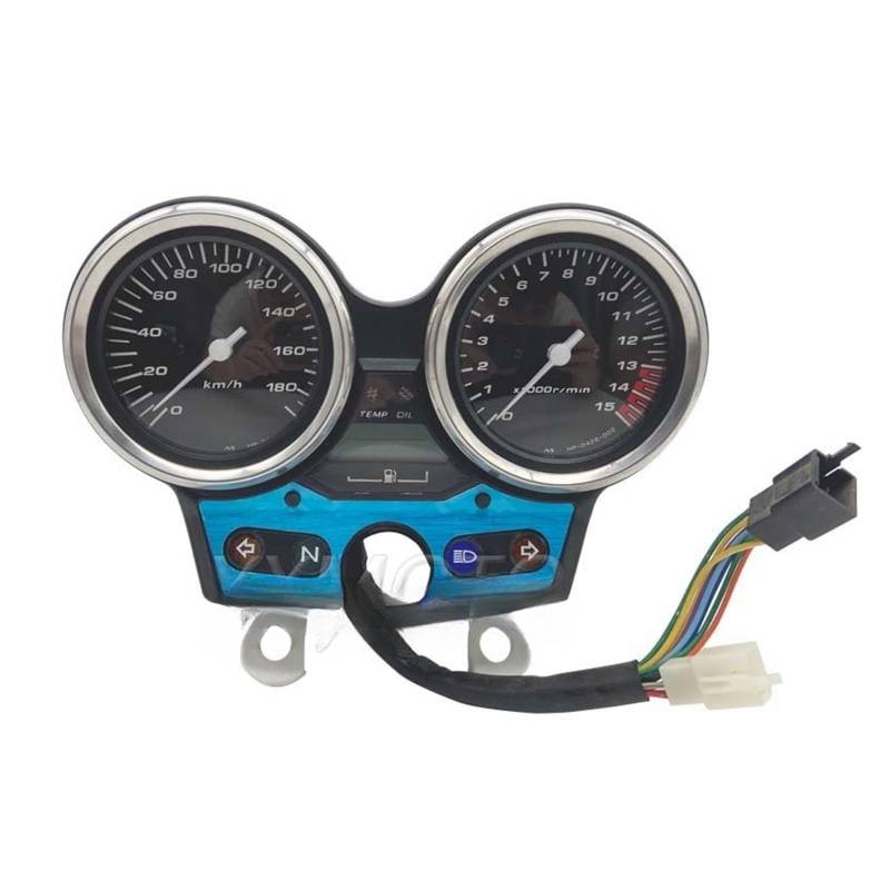 Kilometerzähler Tachometer Instrumentenbaugruppe Messgeräte-Cluster-Geschwindigkeitsmesser-Tachometer Für CB400 VTEC 1 2 3 4 5 1999-2007 2008-2018 von PZUBGUHT