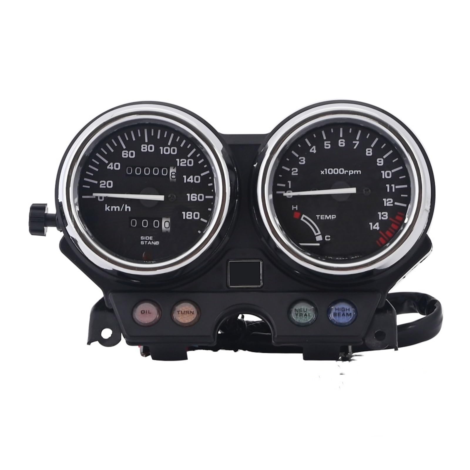 Kilometerzähler Tachometer Instrumenteneinheit Messgeräte Kombiinstrument Kilometerzähler Drehzahlmesser Für Hon&da CB 250 Jade250 Jade 250 CB-1 CB400F 89-90 von PZUBGUHT